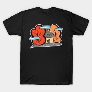 A little cabin in the woods T-Shirt